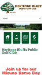 Mobile Screenshot of heritagebluffs.com